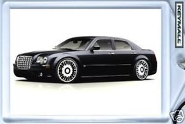 KEYTAG 2005~2011 BLACK CHRYSLER 300C LLAVERO KEY CHAIN RING NEW PORTE CL... - £15.71 GBP