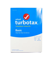 Intuit TurboTax Basic 2019 Software  - $4.00