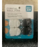 Pen + Gear Cubical Wall Pins for Fabric Panels, Pack of 4 (2 White and 2... - £1.66 GBP