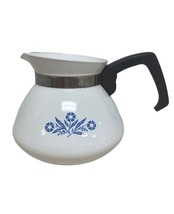 Vintage Corning Ware Teapot Blue Cornflower 6 Cup Kettle Pot - $14.72