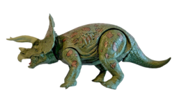 Moveable Plastic Triceratops Dinosaur Figure Green/Brown - $6.64
