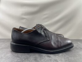 Cole Haan City Men Shoe Brown 13 M Leather Chunky Soles Waterproof Derby Oxfords - £35.57 GBP