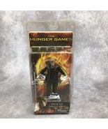 The Hunger Games Peeta Action Figure 2012 NECA- Plastic on Package has Yellowing - $26.45