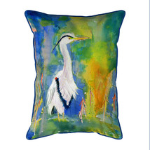 Betsy Drake and Betsy&#39;s Blue Heron X-Large 24 X 20 Indoor Outdoor Pillow - £55.31 GBP
