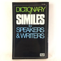 Dictionary of Similes for Speakers &amp; Writers by Wilstach, Frank J. Reference - £15.50 GBP