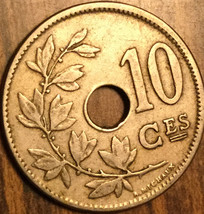 1904 Belgium 10 Centimes Coin - £1.62 GBP