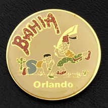 BAHIA Orlando Shriners Gold Tone Masonic Masons Vintage Pin - $12.85