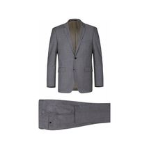 Men Renoir Suit Separate Super 140 Wool Two Button Classic Fit 508-3 Mid Gray image 2
