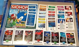 Monopoly Gamer Sonic the Hedgehog-REPLACEMENT PARTS-Deeds-Speed Die-Instructions - £12.20 GBP