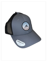 Adidas Notion Cap Climalite Snapback Gray Black Adjustable Trucker Hat NWT - $461.14 MXN
