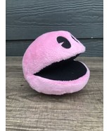 Pink Pac-Man Battle Royale Plush Toy Factory Stuffed Stuffy Animal Doll 7” - £9.01 GBP
