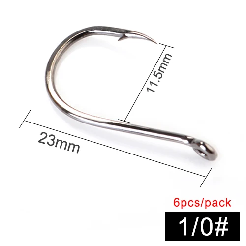 High Carbon CHINU 1/0#-14# 5pcs-10pcs Fishing Hook With Eye Carp Catfish Anzol P - $32.61