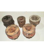 5 Vintage Various Misc Pipe Threader Die Head Rigid Toledo Etc - $51.61 CAD