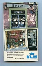 KLM&#39;s Shopping Guide to Holland 1971 - £11.89 GBP