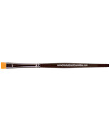 GOLDEN TAKLON MEDIUM TIP 3/8 FLAT FULL EDGE EYE LINER CONCEALER BRUSH - $17.82 CAD