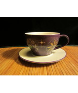 Starbucks Coffee Tea 2006 Holiday Star Fish Mug &amp; Saucer 12 Oz Purple - $18.99