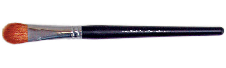 PROFESSIONAL DELUXE 100% KOLINSKY RED SABLE OVAL EYESHADOW BRUSH EYE SHADOW - $22.99
