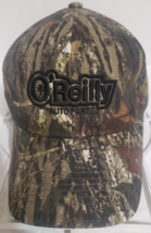 O’Reilly Auto Parts Embroidered Logo Camo Adjustable Hat Cap Mossy Oak Breakup - £9.11 GBP