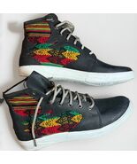 NEW WOMEMS CUSTOM MADE FULL LEATHER HIGH TOP FASHION SHOES CUSCO, PERU S... - $88.19