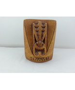 Vintage Coco Joe&#39;s Napkin Holder - Lono Face - Made of Happa Wood - With... - $931.33 MXN