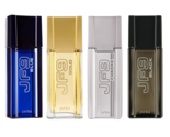 Jafra JF9 Perfume de Hombre Set: Chrome/Blue/Gold/Black Travel Size .51 ... - £44.64 GBP