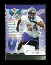 2004 Upper Deck Spxciting Rc Football Card #127 Dontarrious Thomas Vikings Le - £3.87 GBP