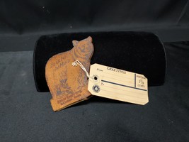 Old Leather Notions Holder Bear Great Smokey Mountains Souvenir UNUSED M... - $19.64