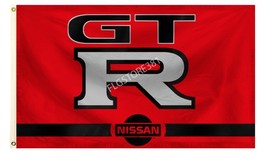 Nissan GTR Flag Red 3X5 Ft Polyester Best Flag Collector - £13.87 GBP