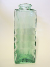 Three Cornered Art Glass Bottle Spain Signed for Wine, Beer, or Collectible - £19.74 GBP
