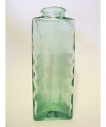 Three Cornered Art Glass Bottle Spain Signed for Wine, Beer, or Collectible - $34.28 CAD