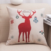Country Christmas Square Pillow Covers - $11.61