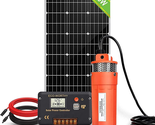 ECO-WORTHY Solar Submersible Pump Kit, 100W Solar Panle Kit and 12V DC D... - $337.73