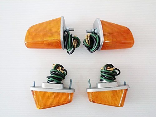 FOR Honda C100 CA100 C102 CA102 C105 C105T FR +RR Winker Turn Signal Set New