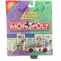 Johnny Lightning Monopoly Corvette Game Piece Included 2000 Hasbro - £8.35 GBP