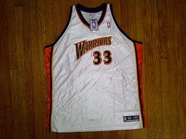 Authentic Reebok Golden State Warriors Jamison-White/Orange/Blue Home Je... - $149.99