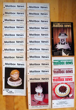 Vtg Lot of 24 - 1980s Mailbox News Magazines The Magazine of Food Enthusiasts - £41.85 GBP