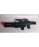 Max Steel Night Combat 12&quot; Action Figure 1999 Mattel Black Orange Rifle Gun - $9.41 CAD