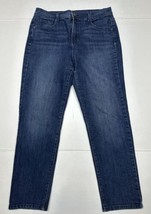 Style &amp; Co Slim Leg Dark Stretch Jeans Women Size 10PS (Measure 28x24) - £8.21 GBP