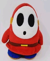 JAKKS Pacific Super Mario Bros. SHY GUY 5&quot; Plush Stuffie Nintendo Ghostface Red - £5.09 GBP