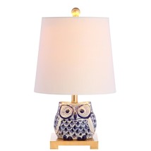 Justina 16&quot; Ceramic Mini Led Table Lamp Cottage,Transitional For Bedroom, Living - £70.60 GBP