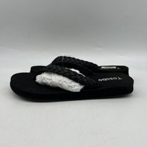 Tosobo Womens Black Flip Flops Size 8 - $13.86