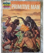 vintage book 1961 primitive man the how and why wonder book - £4.86 GBP