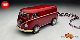 Htf Key Chain Maroon Vw Panel Van Volkswagen TYPE2 Custom Ltd Edition Great Gift - £30.66 GBP