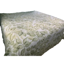 3 PC Pottery Barn King Palm Tropical Organic Cotton King Duvet Cover Sha... - £149.12 GBP