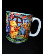 Winnie The Pooh Mug Coffee Tea Cup &quot;Season Of Song&quot;  Christmas  1997&quot; Ee... - $19.55