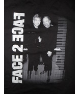 Elton John &amp; Billy Joel Tour T-Shirt  2002&quot; &quot; Face to Face&quot;  Mens LARGE - $25.38 CAD