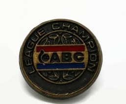 ABC League Champion American Bowling Congress Lapel Hat Pin Sport Made I... - £11.53 GBP