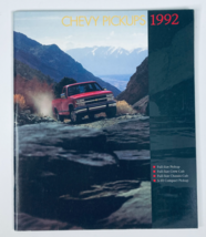 1992 Chevrolet Pickups Lineup Dealer Showroom Sales Brochure Guide Catalog - $14.20