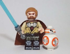 Building Block General Obi Wan Kenobi Jedi Star Wars Minifigure Custom  - £5.46 GBP