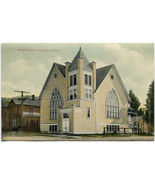 Roseburg Oregon Baptist Church Antique 1909 Vintage Postcard - $2.89